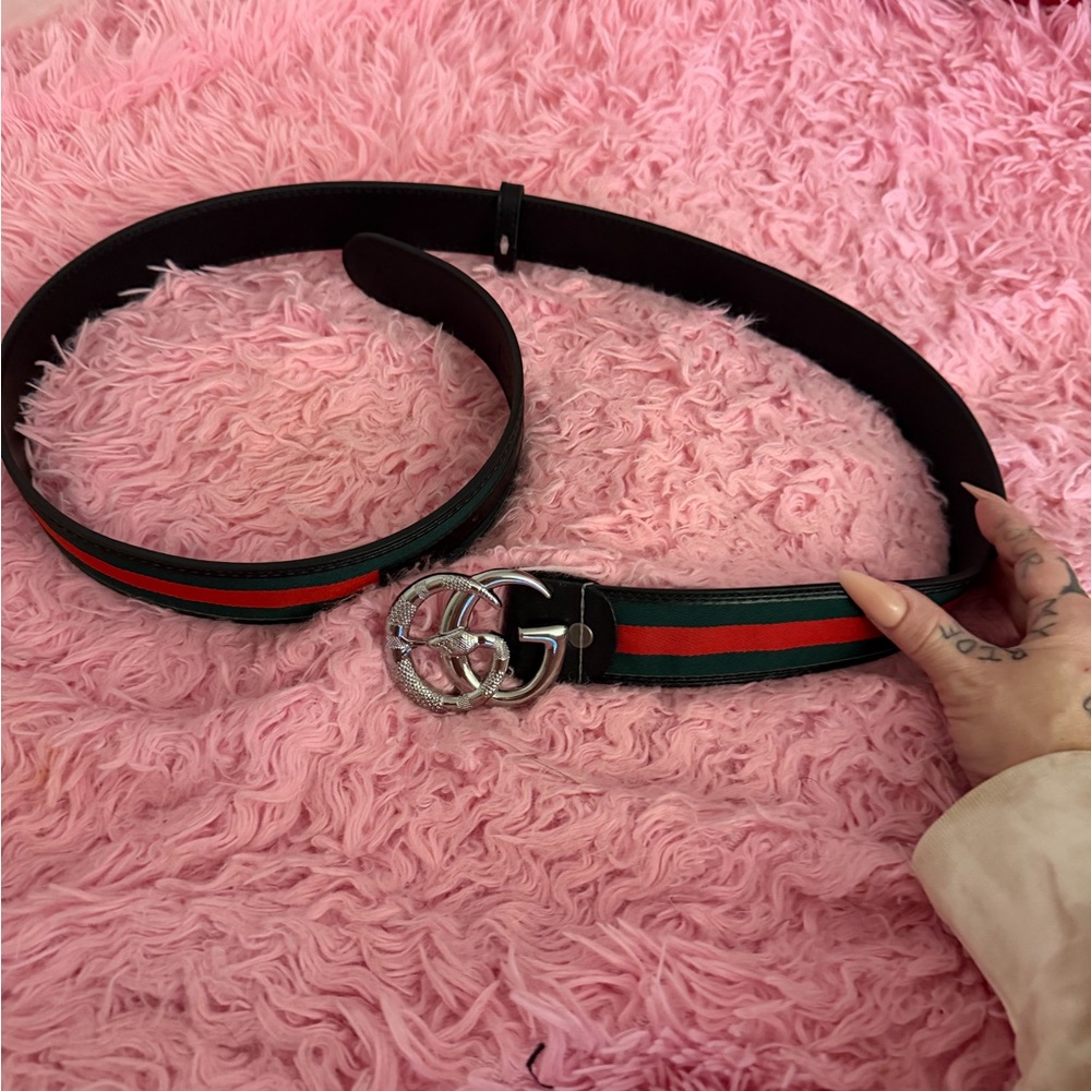 Stylish Black and Red Belt